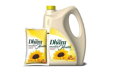 dhara-unveils-new-packaging-of-its-refined-sunflower-oil